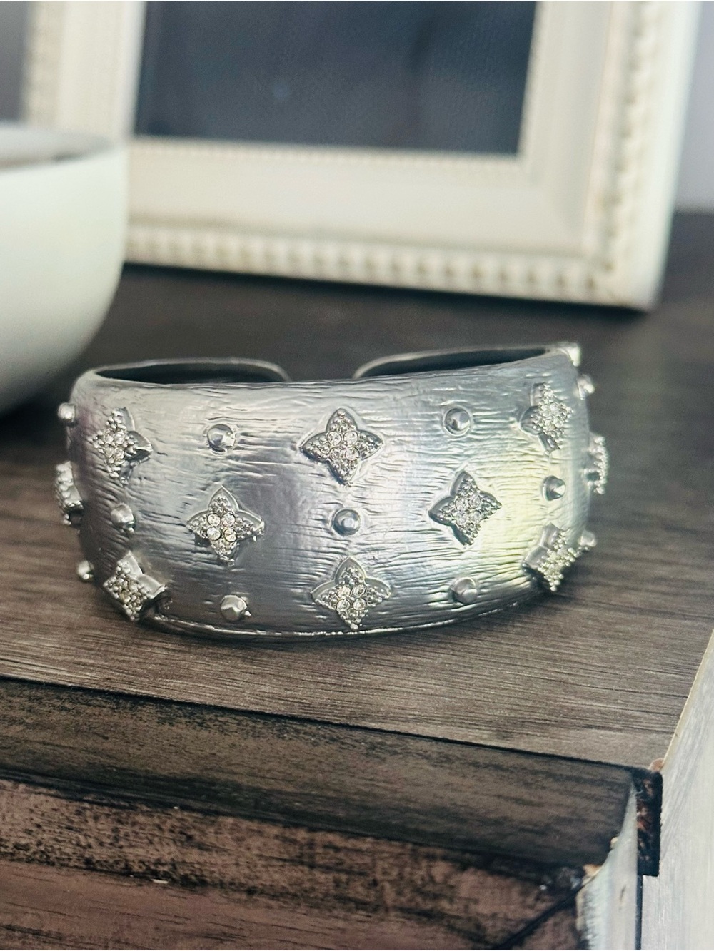 Matte Silver Cuff